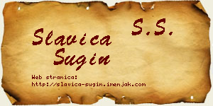 Slavica Šugin vizit kartica